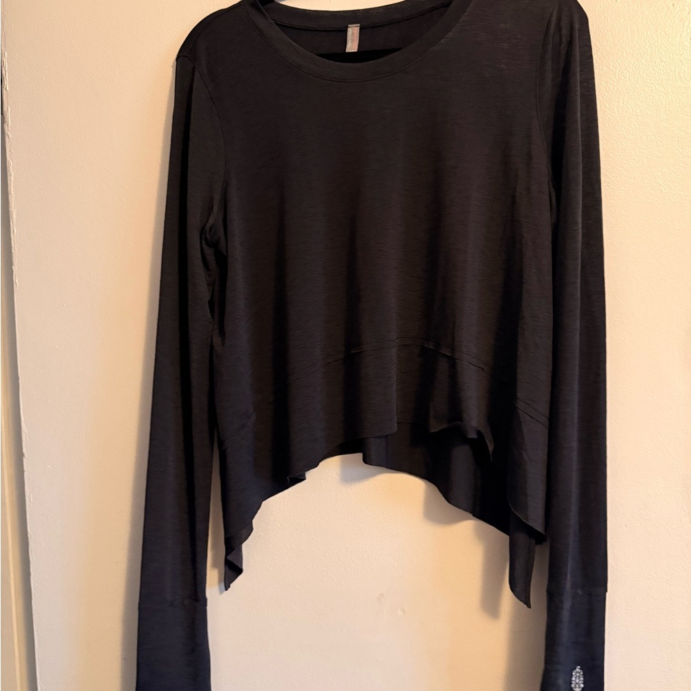 FP Movement Women's Black Long Sleeve Top